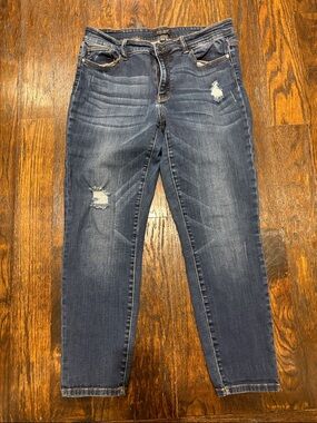 Judy Blue Indigo Slim Fit Jeans - Dark Blue Wash